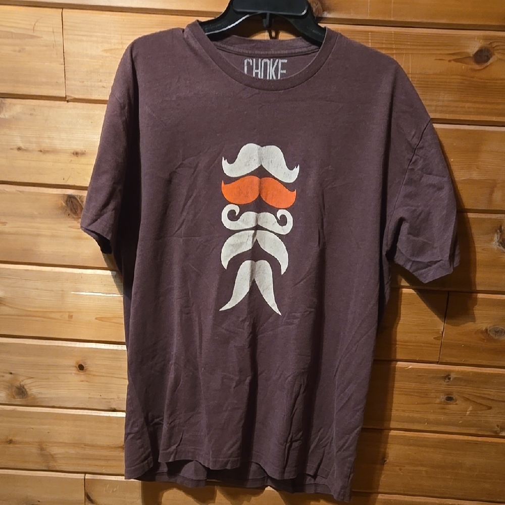 Men's Purple Graphic T-Shirt